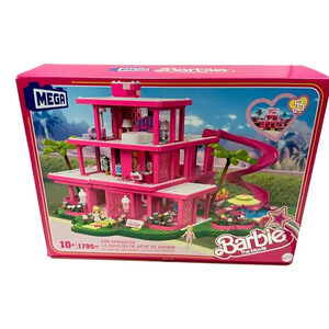 Barbie The Movie Building Dream House MEGA Bloks 1795  Pcs Collectors